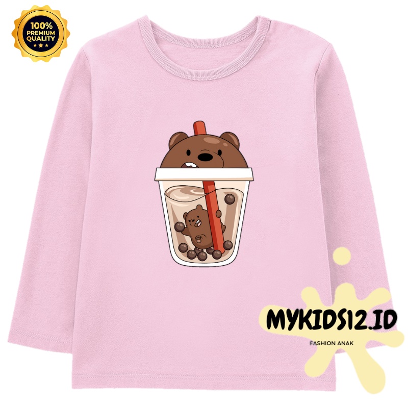 BAJU ANAK KAOS ANAK BONEKA BOBA TERBARU LENGAN PANJANG