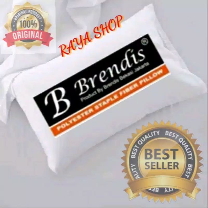 Bantal tidur kepala brendis hotel berbintang 100% silikon super mewah kualitas bagus bantal brendis