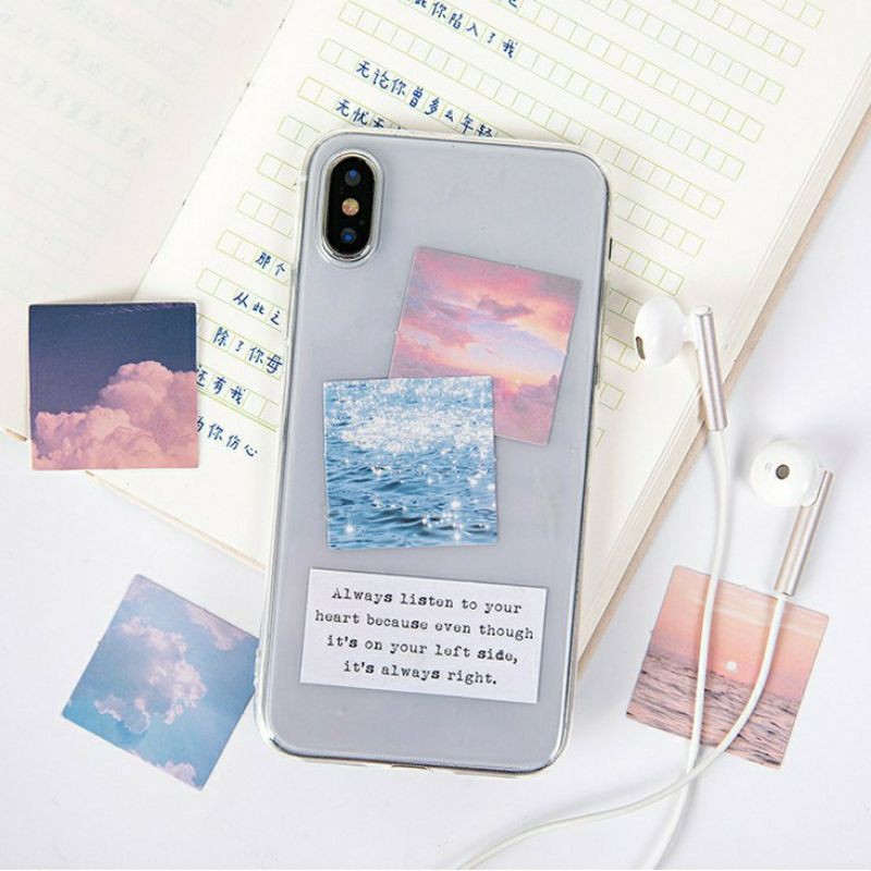 

[LOVATO.CO] 10 Pcs STAR WILDERNESS Deco Sticker DIY Scrapbook Stiker Jurnal Diary Planner