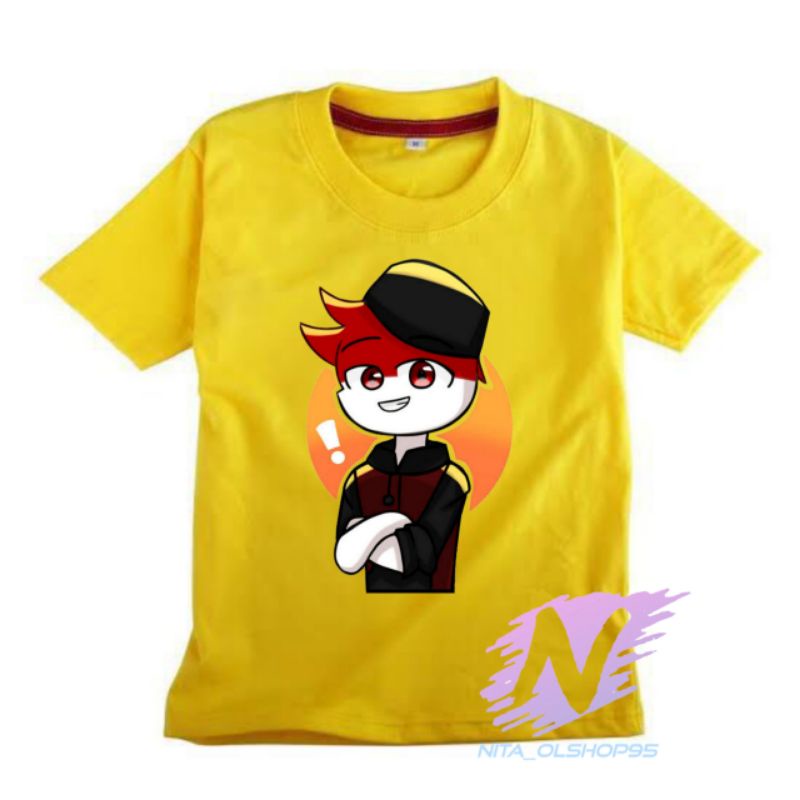 kaos anak kartun cantrihumas series