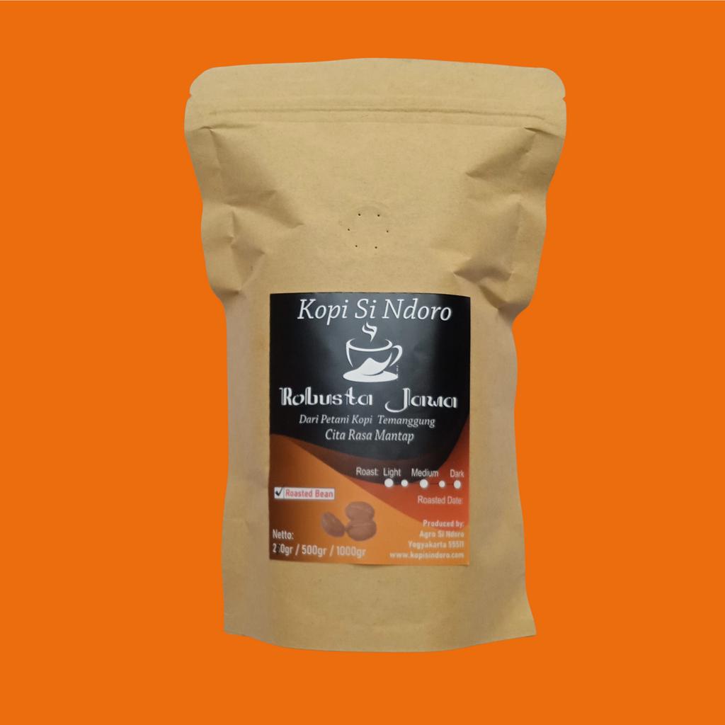 

Biji Kopi Robusta Jawa. Kopi Temanggung Raosted Bean 200gr