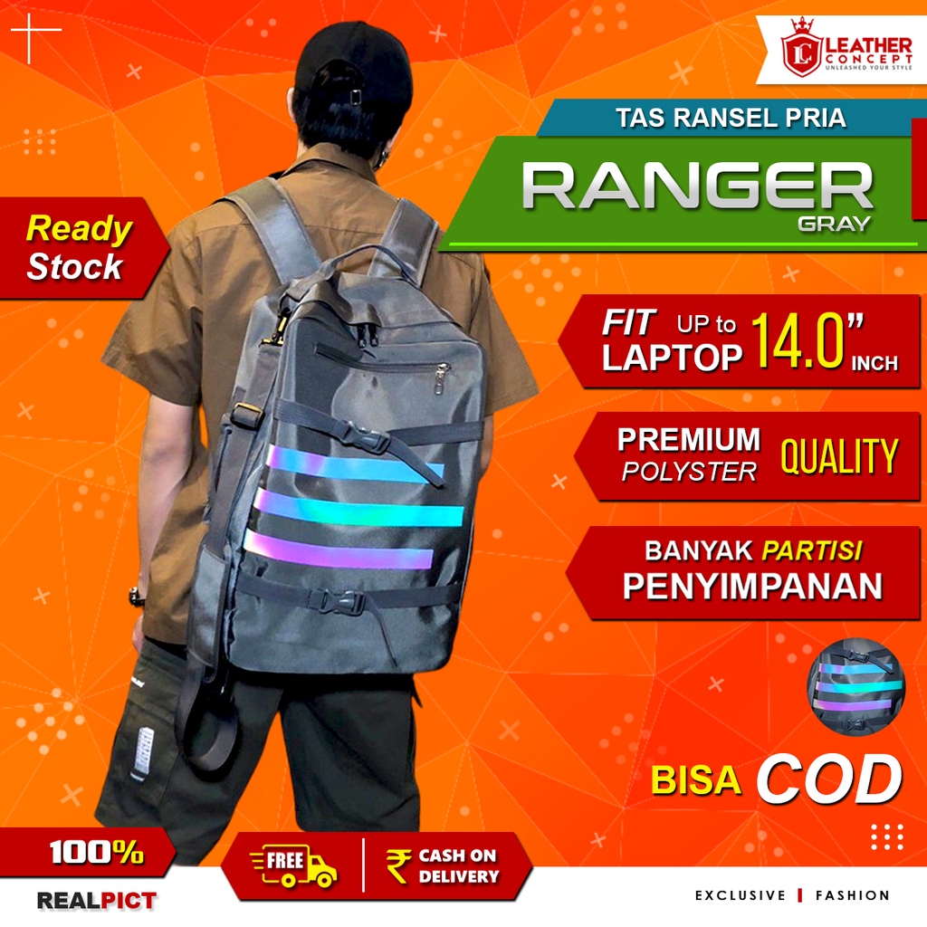 Tas Ransel Pria Ransel Pria Backpack Pria Tas Punggung RANGER