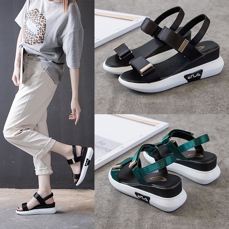 asdu-987,  sandal wanita import fashion sandal flat wanita terlaris dan terpopular 5058