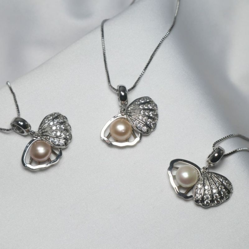 kalung Mutiara Asli Lombok ( Kalung Kerang)