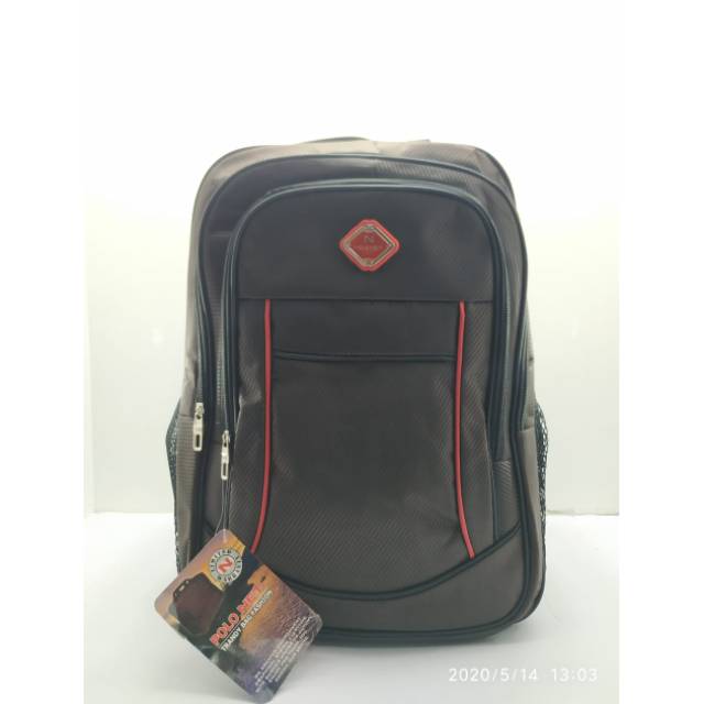 Best seller tas ransel laptop Polo Net 003