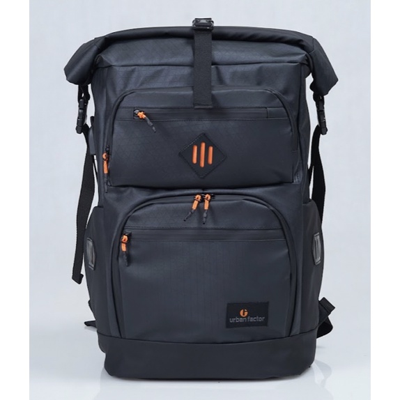 AILERON FULL BLACK |MANNEEDME x URBAN| Tas Ransel Punggung Pria Backpack ORIGINAL