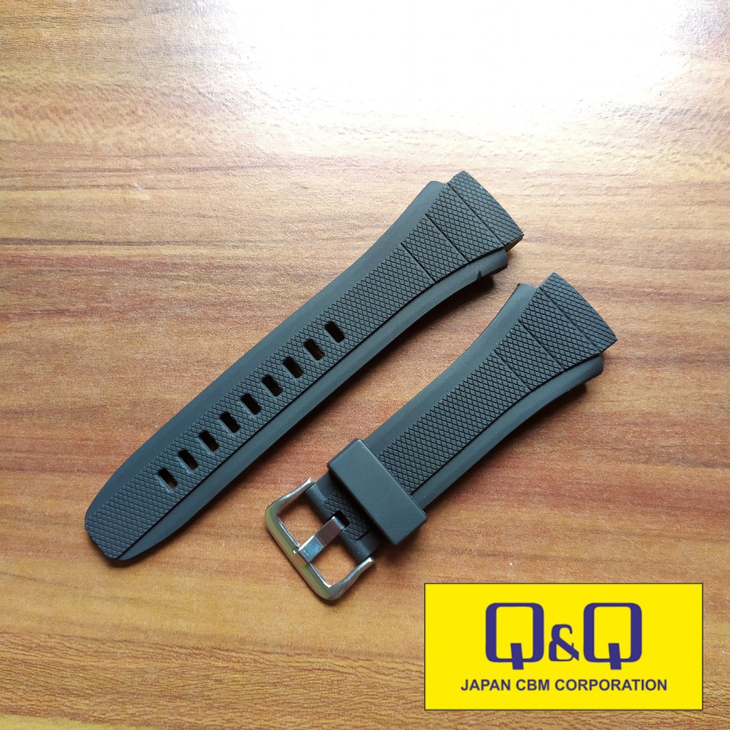 Aftermarket Strap Tali Jam Tangan Q&amp;Q M145 QnQ M145 QQ M 145.