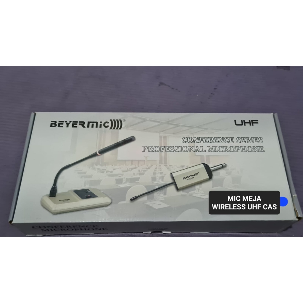 G603 BEYERMIC  MIC MEJA WIRELESS UHF CAS CONDENSOR SINGLE WIRELES MIC METING PIDATO CERAMAH DLL VOCAL PROFESIONAL PRO SOUND BEST SISTEM AUDIO PENGERAS SUARA HIFI SENSITIF JERNIH DAN LEMBUT HARGA TERJANGKAU  DAN BERKHUALITAS TAHAN 4 -8 JAM