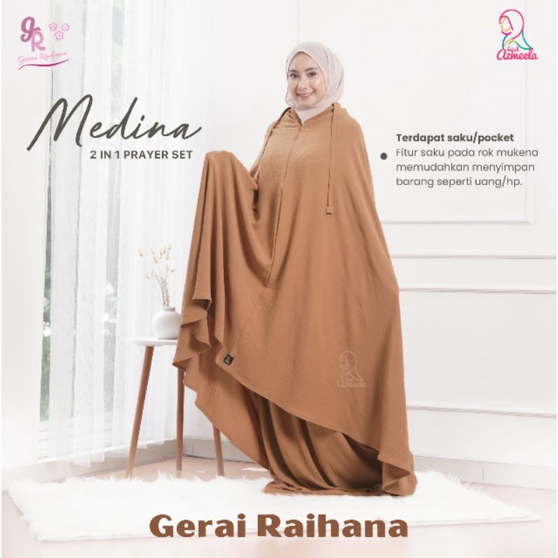 Mukena MEDINA Prayer Set by Azmeela