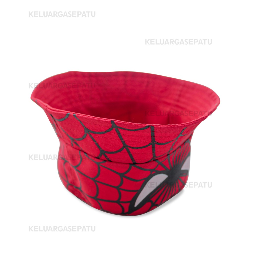 TOPI BUCKET ANAK LAKI LAKI TOPI BUCKET MOTIF SPIDERMAN TOPI BUCKET KARAKTER TOPI BUCKET ANAK MURAH