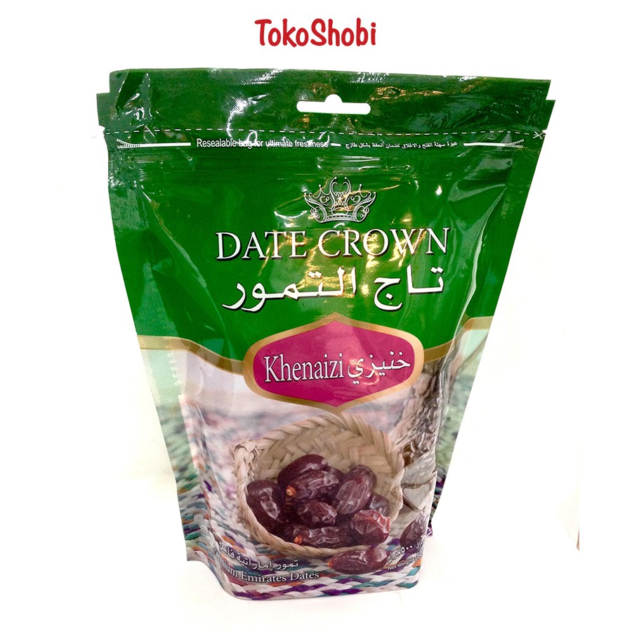 

Date Crown Kurma Khezaini 500 gr Premium Dates Original TokoShobi