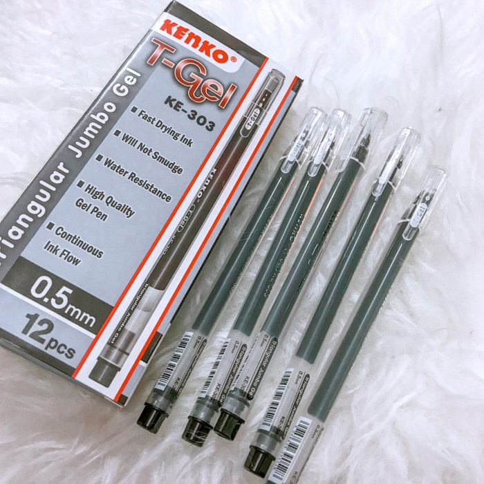 Jual Pulpen Kenko T Gel Ke Triangular Jumbo Gel Harga Per Pak