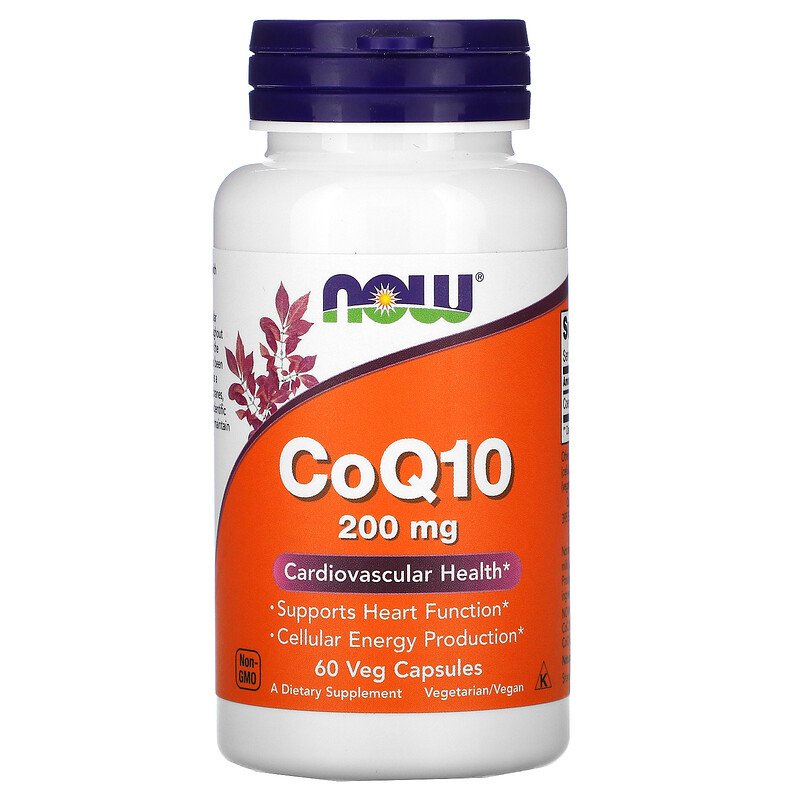 NOW CoQ10 30 mg / CoQ10 100 mg / CoQ10 200 mg