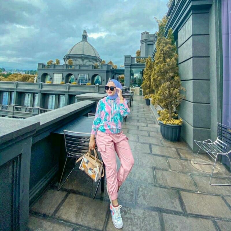 One Set Tiedye Sporty by MJS Homedress