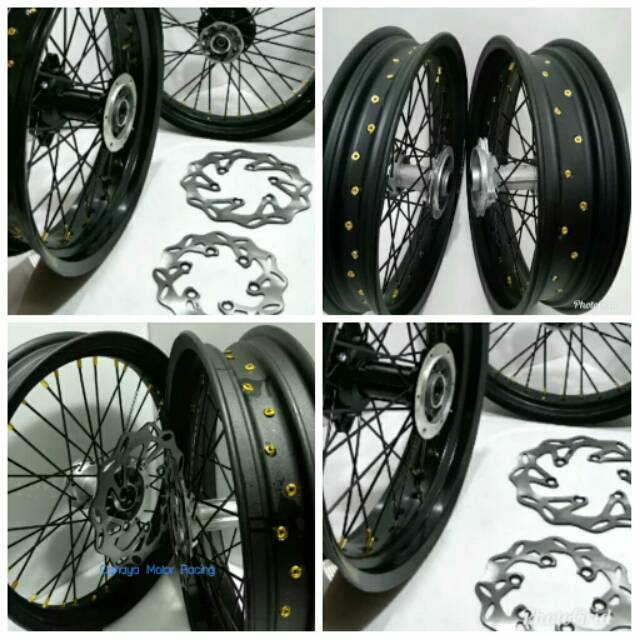 Sepaket velg KLX Supermoto 17/250 17/300