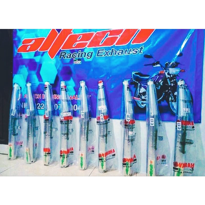KNALPOT YAMAHA RX-KING ALTECH C17 C20 C20RR ORIGINAL