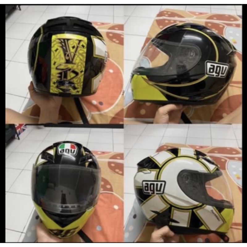 Helm AGV K3 Gothic Rossi