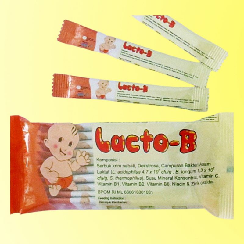 LACTO-B PREBIOTIC ANAK SACHET OBAT DIARE ANAK