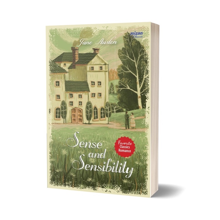 Novel Klasik Sense And Sensibility - Jane Austen, Buku Terjemahan Bahasa Indonesia, Original Softcov