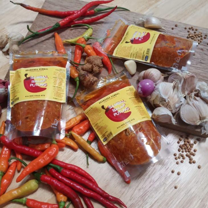 

Ready Stok SAMBAL BALAP PUYUNG BRAMANDA KHAS LOMBOK NTB LAUK AYAM sale