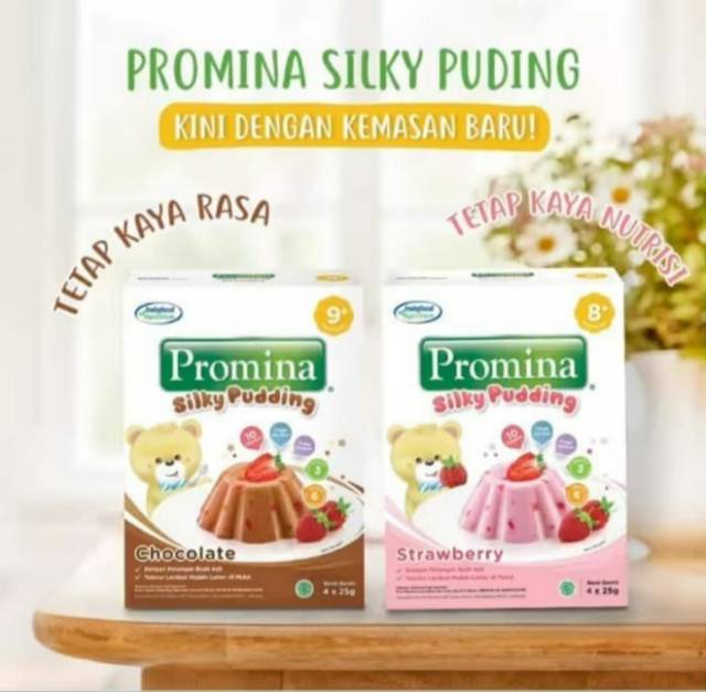 PROMINA Silky Pudding100gr  Puding Susu Bayi