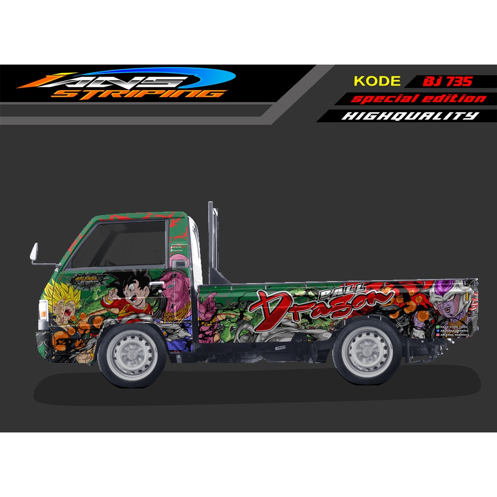 STICKER MOBIL PICK UP GRANMAX , CARRY , L300 / DECAL PICK UP / DECAL GRANMAX / DECAL STICKER MOBIL