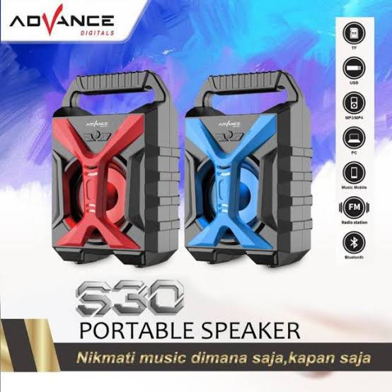 Speaker Portable bluetooth Advance S30