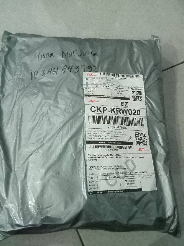 Batik Dj | Tunik Batik Motif Seragam Batik Dianputri Baju Batik Wanita