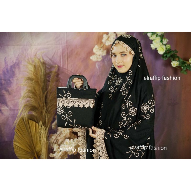 Mukena Rayon Bordir TsaniaSeries