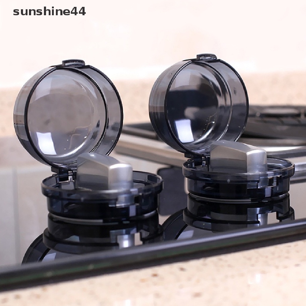 Sunshine 2Pcs Cover Pelindung Tombol Kompor Gas / Oven