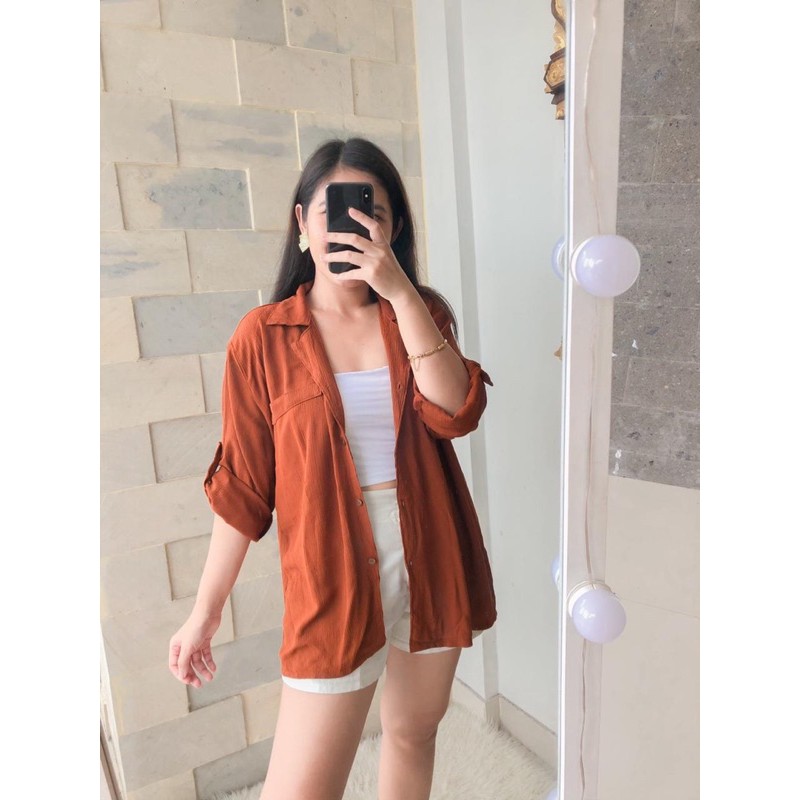 MIKO OVERSIZED SHIRT/LONG SLEEVE