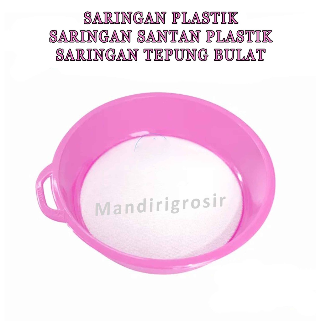 Saringan Santan Plastik * Saringan * Ayakan Tepung * Saringan Multifungsi