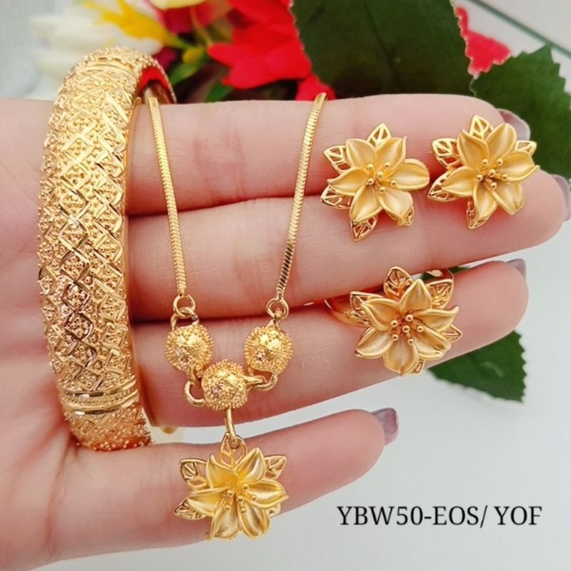 perhiasan lapis emas 24k