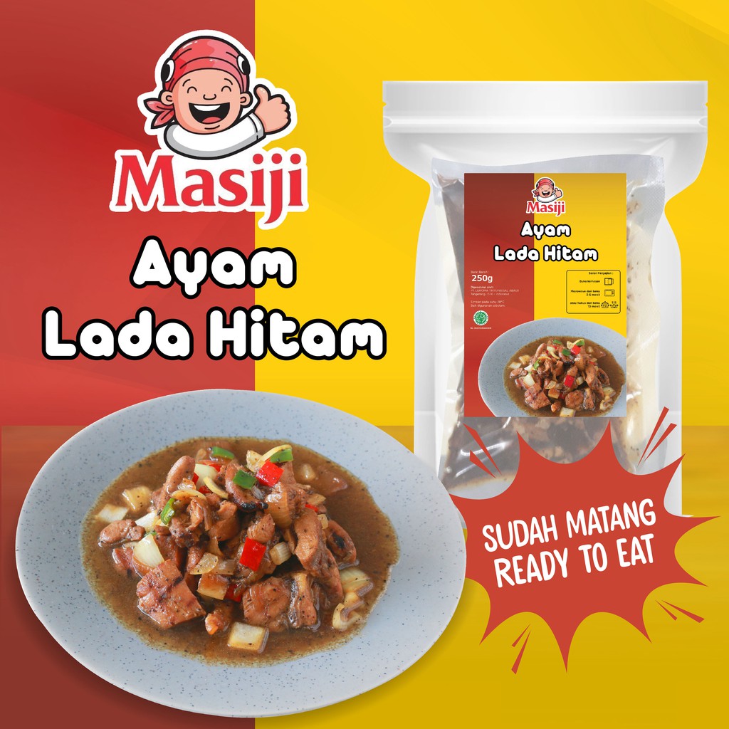 

Ayam Chicken Black Pepper Masiji (Matang & Frozen - Porsi 2 orang)