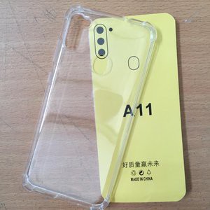 Anticrack Samsung A11 M11 Silikon Case Softcase Lentur Lembut Transparan Bening