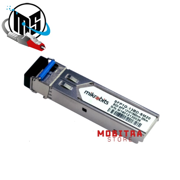 SFP Mikrobits SFP-1G-BD-SM-20KM | SFP 1.25G 20KM BiDi 1310/1550 Single mode