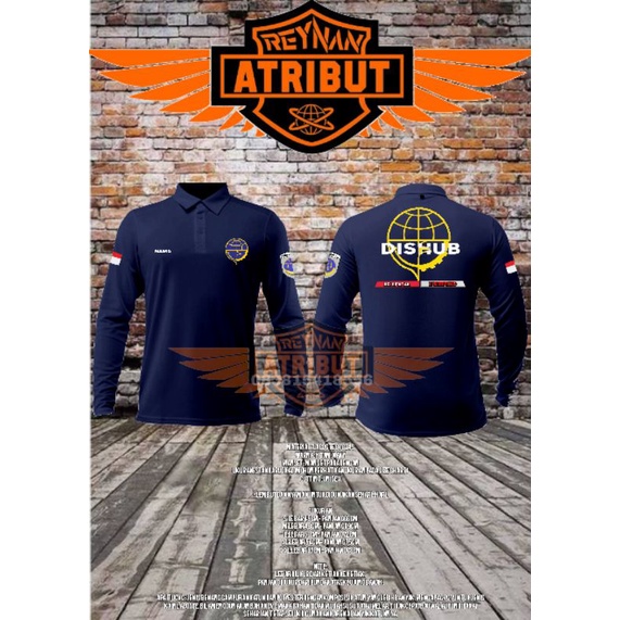 kaos polo dishub/ kaos wangki dishub/ kaos berkerah dishub