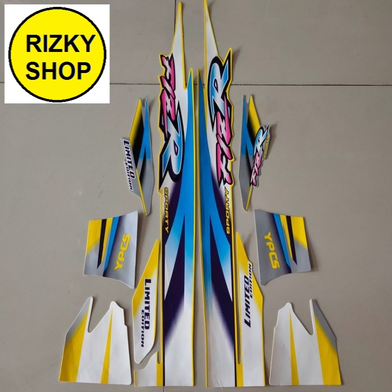 striping yamaha fizr f1zr fiz r limited kuning edition stiker kualitas