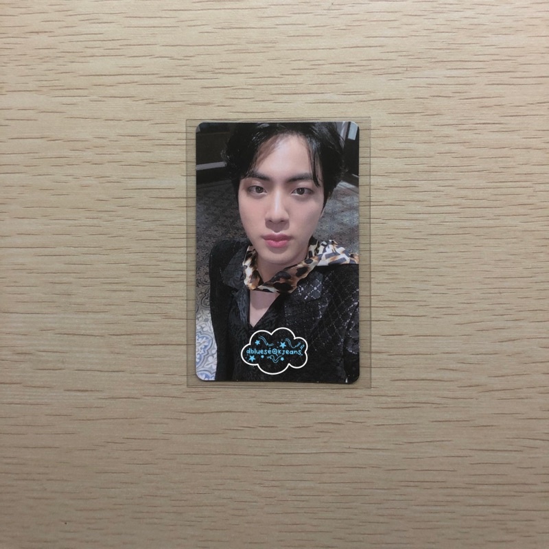 Photocard PC BTS Seokjin Jin Memories Bluray 2020 Memo BR20