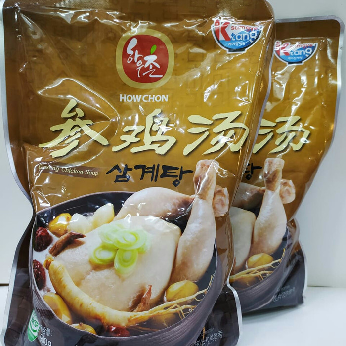 

PROMO TERBATAS - SAMGYETANG CHICKEN STEW WITH GINSENG - GINSENG CHICKEN SOUP 900 GRAM