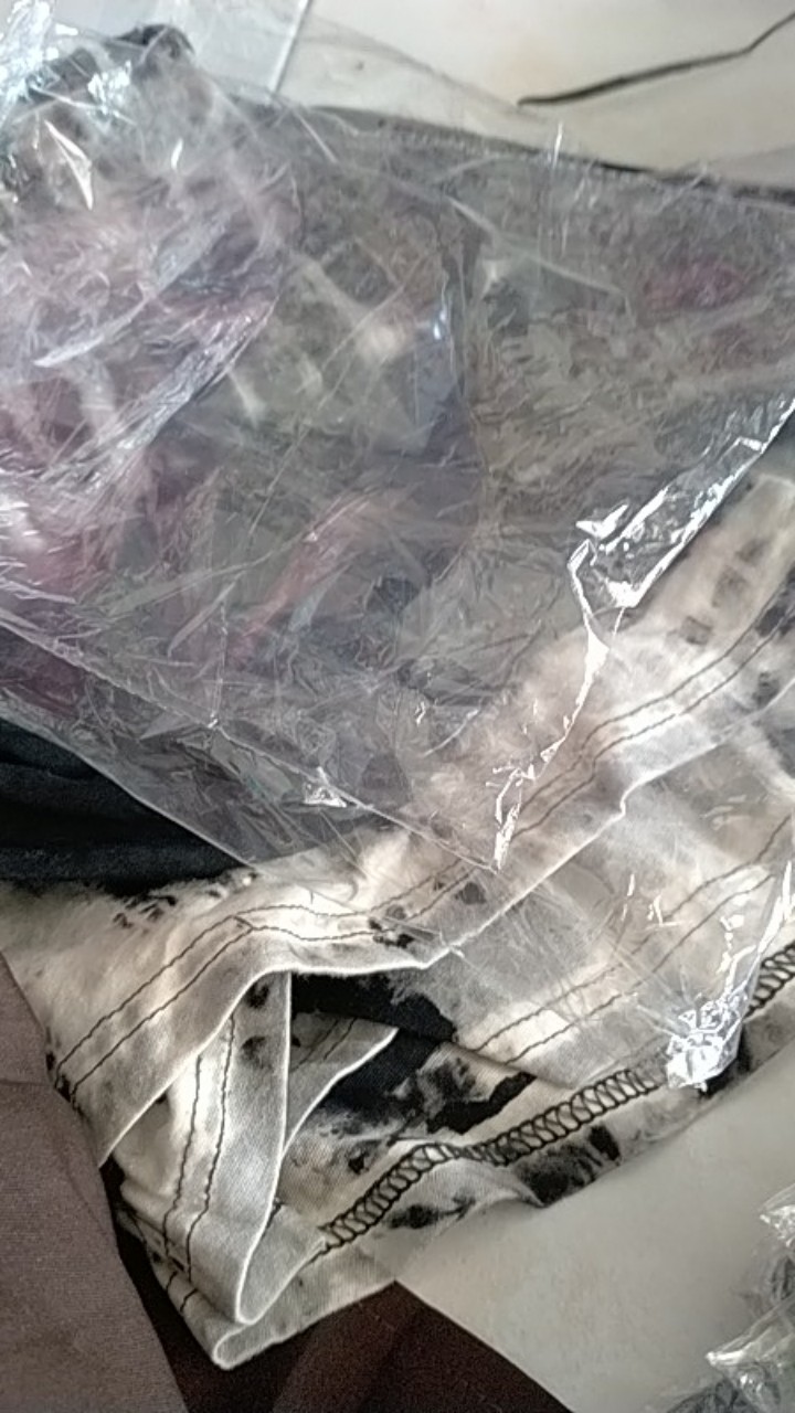 (cod)gamis Kaos Pelangi Tebal Adem Black Tiedie Murah Original Batik Pekalongan Busui Bumil