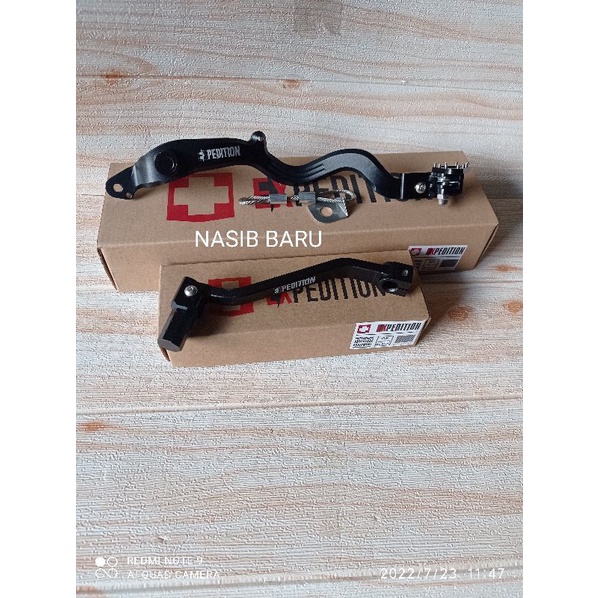 paketan tuas REM CRF/ operan gigi CRF 150 - EXPEDITION