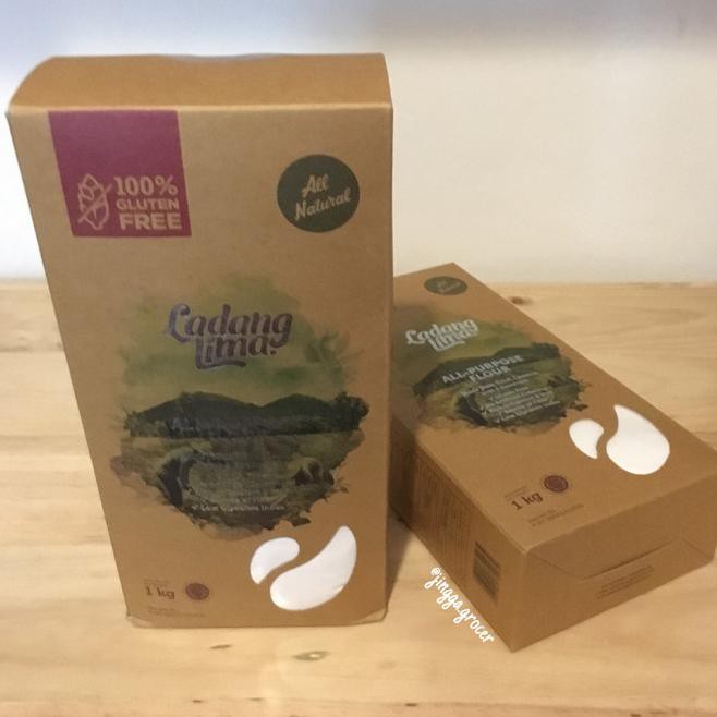 

JH2R TEPUNG SERBAGUNA / ALL-PURPOSE FLOUR GLUTEN FREE LADANG LIMA 1KG VJM1