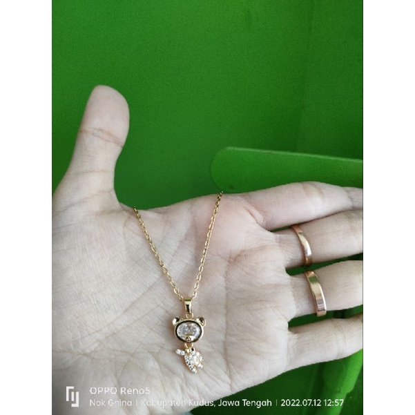 Kalung Anak Titanium Kalung Titanium Anak Kalung Anak Anti Karat Kalung Emas Kalung Emas Titanium Ka