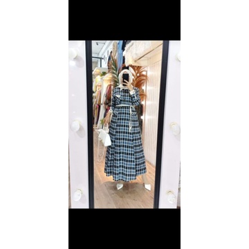 gamis simpel flanel import
