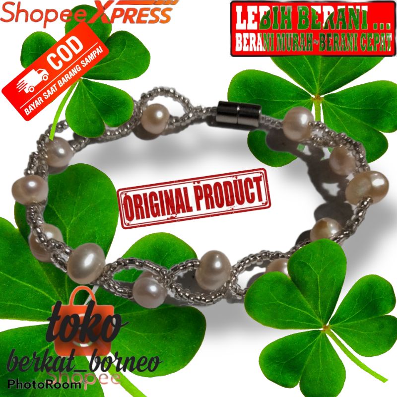 gelang mutiara mutiara air tawar gelang mutiara asli