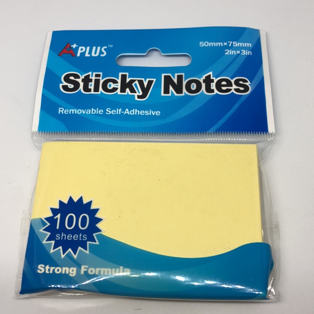 

Sticky notes