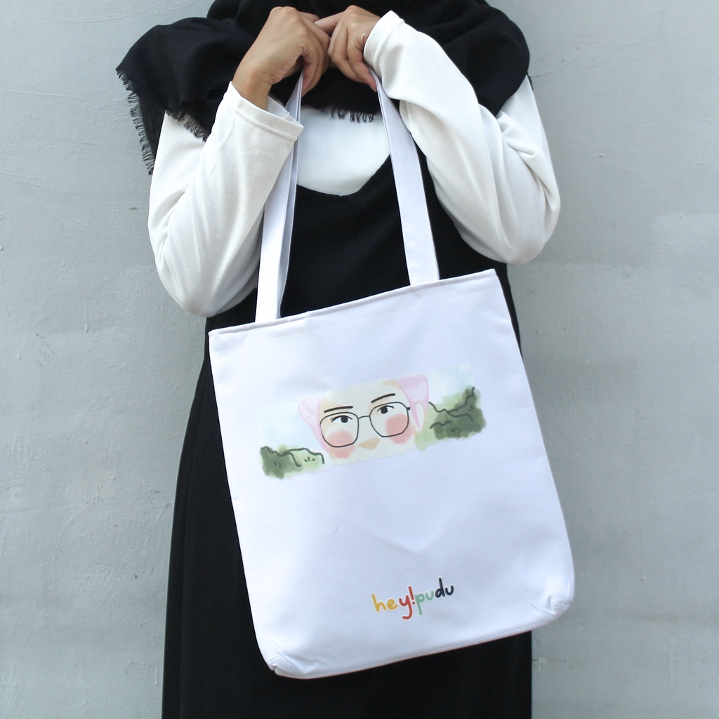 Tas Korea Tote Bag Resleting Wanita Tote Bag Laptop [NCT Dream Huang Renjun] Bonus Freebies