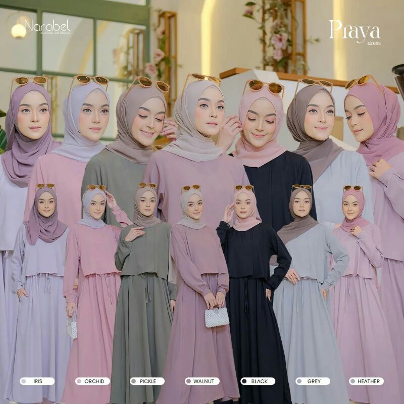 Praya Dress Only/Dress korea/Korea style/Dress modern