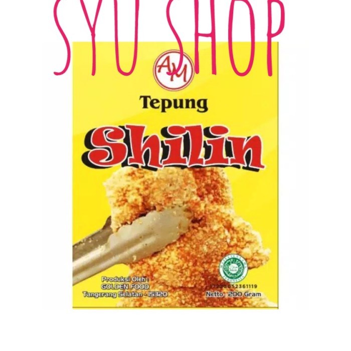 

TERBARU Tepung shilin silin shihlin shillin sihlin 200 gr